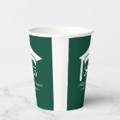 Klasse der grünen Uni der Universität Cap 2025 Pappbecher (Rechts)