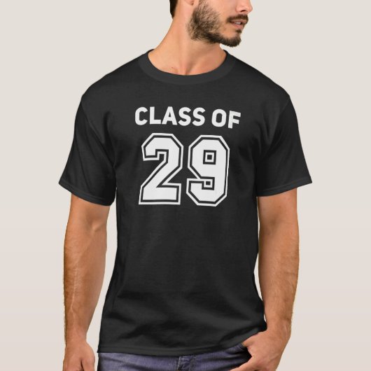 Klasse der Highschool-Wiedersehen-Uni 2029 T-Shirt (Vorderseite)