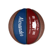 Klasse der Hochschule 2025 Geschenk Mini Basketball (Vertikal)