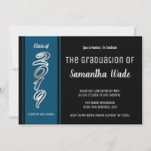 Klasse der Hochschule oder Uni-Abschluß 2019 Einladung (Vorderseite)