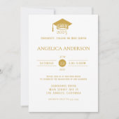 Klasse der "I do it" Foto Graduate Invitation Einladung (Vorderseite)