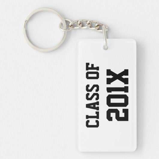 Klasse der Inspirational Abschluss-Schlüsselkette Schlüsselanhänger (Vorderseite)