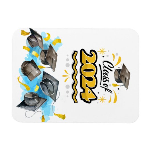 Klasse der Karte 2024 Magnet (Horizontal)