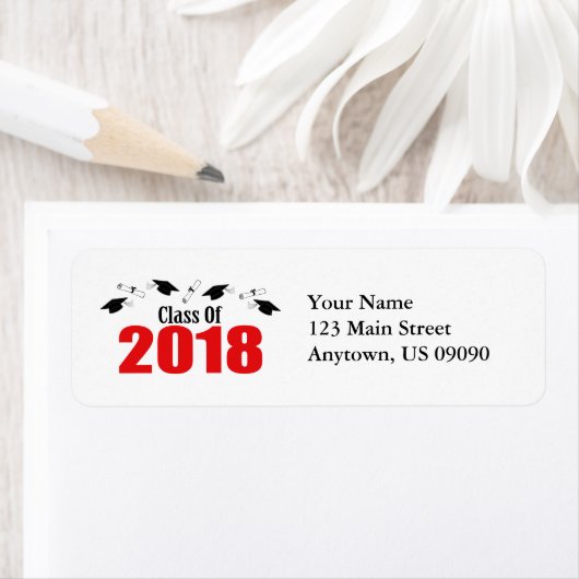 Klasse der Karten und Diplome 2018 (rot) (Insitu)