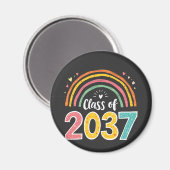 Klasse der Kindergarten-Abschluss-Schule 2037 Magnet (Vorderseite/Rückseite)