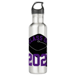 Klasse der Lila Grad-Kappe 2024 Edelstahlflasche