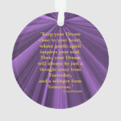 Klasse der Lila und goldenen Ornamente 2023 von Ja (Rückseite)