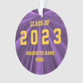 Klasse der Lila und goldenen Ornamente 2023 von Ja (Vorderseite)