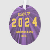 Klasse der Lila und goldenen Ornamente 2024 von Ja (Vorderseite)