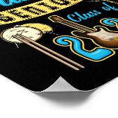 Klasse der Marching-Band 2022 Senior-Abschluss Poster (Ecke)