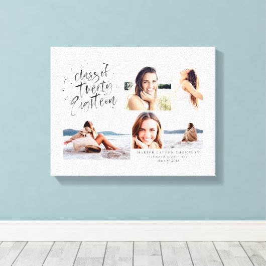 Klasse der Multi-Foto-Leinwand für Hochschulabsolv Leinwanddruck (Insitu (Holzboden))