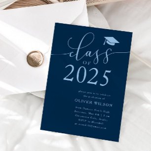 Klasse der Navy Graduation Party 2025 Einladung