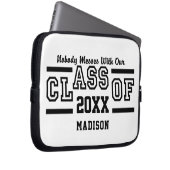 Klasse der Notebook-Ärmel JEDES individuellen Name Laptopschutzhülle (Vorne Rechts)