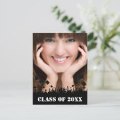 Klasse der offenen Abschluss Einladungspostkarte (Stehend Vorderseite)