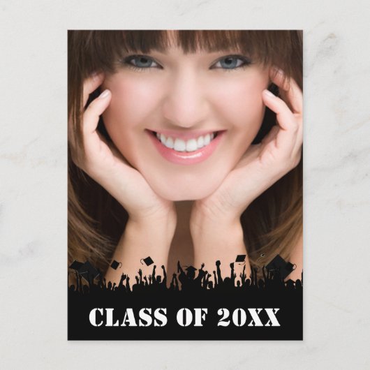 Klasse der offenen Abschluss Einladungspostkarte (Vorderseite)