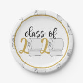 Klasse der Papierplatte 2020 - Metallpapier GG Pappteller (Vorderseite)