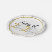 Klasse der Papierplatte 2020 - Metallpapier GG Pappteller (Schrägansicht)