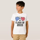 Klasse der Patriotischen Sonnenbrillen 2033 T-Shirt (Vorne ganz)