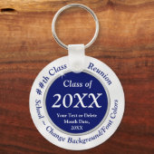 Klasse der Personalisierten Klasse-Wiedersehen-Ide Schlüsselanhänger (Rückseite)