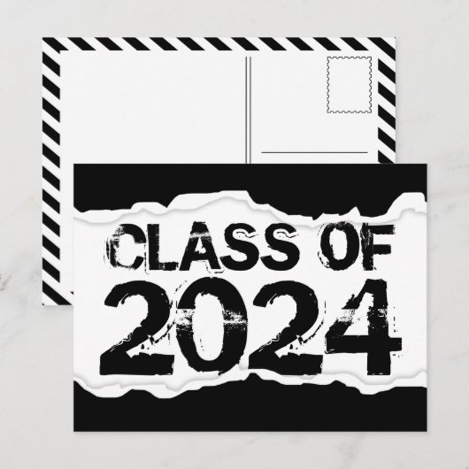 Klasse der Postkarte 2022 (Seitenriss) (Vorne/Hinten)