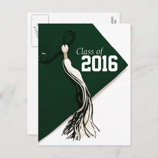 Klasse der Postkarte "Green Cap Abschluss" 2016 (Vorne/Hinten)