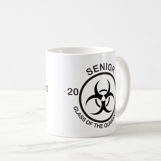 Klasse der Quarantäne Kaffeetasse (VorderseiteRechts)