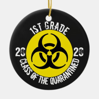 Klasse der Quarantäne Keramik Ornament