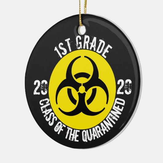 Klasse der Quarantäne Keramik Ornament (Links)