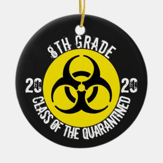 Klasse der Quarantäne Keramik Ornament
