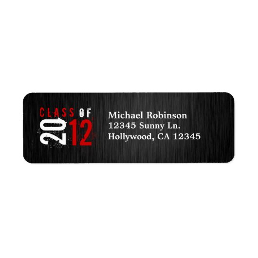 Klasse der Rot-/Weißrückgabezeichen 2012 (Vorne)