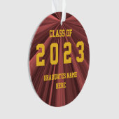 Klasse der Roten und Goldenen Ornamente 2023 von J (Vorderseite)