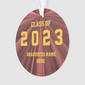 Klasse der Roten und Goldenen Ornamente 2023 von J (Vorderseite)