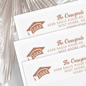 Klasse der Rücksendeadresse der Graduation Cap 202