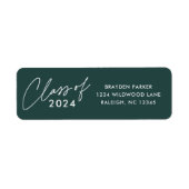 Klasse der Rücksendeadresse für Script-Abschluss 2 (Vorne)