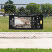 Klasse der Schwarzen Gold-Foto-Abschluss-Tür des J Banner (Insitu)