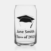 Klasse der schwarzen Graduate-Bezeichnung "Text Gr Dosenglas (Vorderseite)