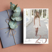 Klasse der Script Graduate Card 5-Foto Einladung