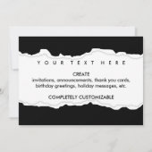 Klasse der Seitenreife 2019 Einladung (Rückseite)