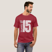 Klasse der Senioren 2015 T-Shirt (Vorne ganz)