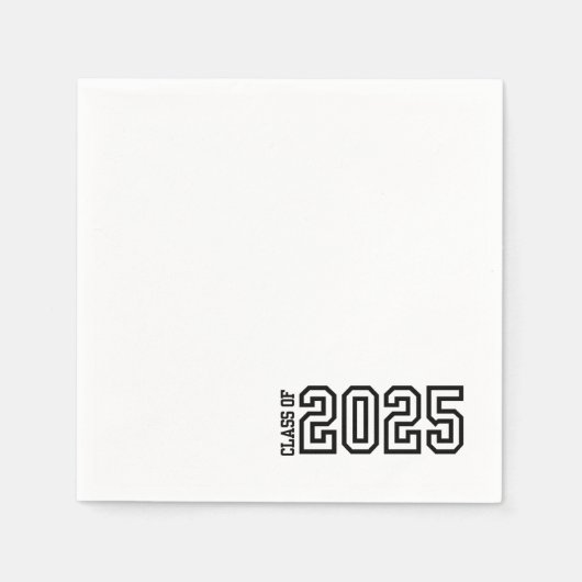 Klasse der Servietten 2025 (Vorderseite)