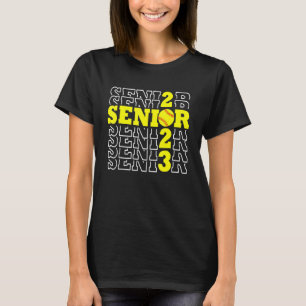 Klasse der Softball-Senior Senioren 2023 zurück zu T-Shirt