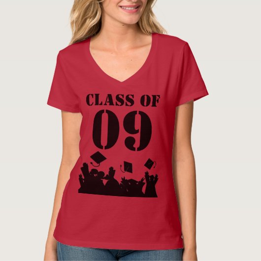 Klasse der T - Shirt 09 Abschluss (Vorderseite)