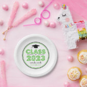 Klasse der Teller des Abschlusses 2023 (Limettengr (Party)