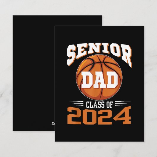 Klasse der Vater 2024 Feiertagskarte (Vorne/Hinten)