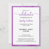 Klasse der Violetschülerpartei 2025 Einladung (Rückseite)