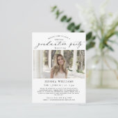 Klasse der VIRTUAL Graduation Party für das Foto 2 Postkarte (Stehend Vorderseite)