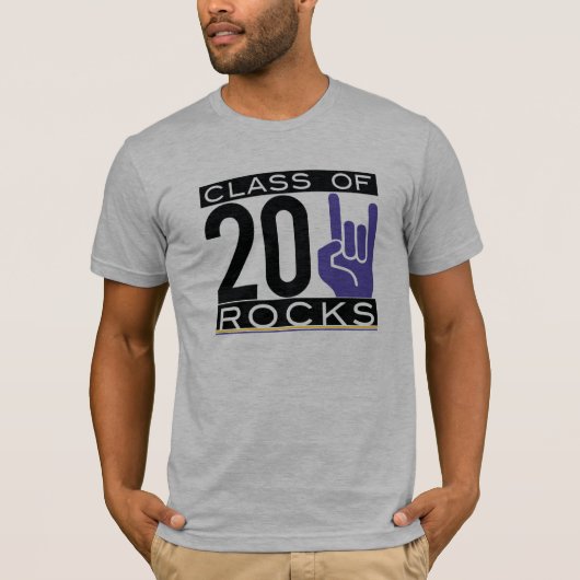 Klasse des 2011 Felsen-T - Shirt (Vorderseite)