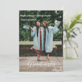 Klasse des 2023-Skripts Double Abschluss An Ankündigung (Stehend Vorderseite)