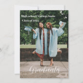 Klasse des 2023-Skripts Double Abschluss Ankündigung (Vorderseite)