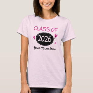 Klasse des 2026 Schulstolzes T-Shirt